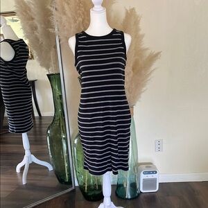 Steve Madden Black and White Mini Sheath Dress